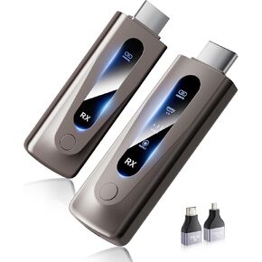 Wireless HDMI Transmitter and Receiver S3 Brown