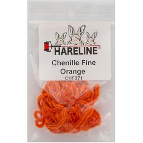 Hareline Carded Chenille Fine Orange