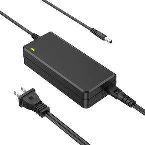 15V 4A Solar Generator Charger AC/DC Adapter for Anker Powerhouse 200, for Rockpals WCE001 RP250W K53 for EnginStar/SinKeu/FlashFish 50w to300W Portable Power Station Solar Generator Power Supply Cord