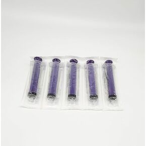 محاقن التغذية المعوية UltraFlo 60cc من المنتجات الطبية العالمية - معتمدة من ENFit وISO 80369-3، خالية من BPA/DEHP/اللاتكس، أسطوانة شفافة (60CC، الكمية 30)