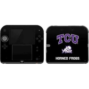 Skinit Decal Gaming Skin Compatible with 2DS - Officially Licensed College TCU Horned Frogs Logo Design