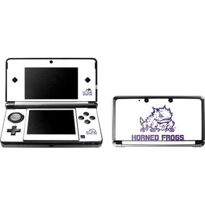 Skinit Decal Gaming Skin Compatible with 3DS (2011) - Officially Licensed College Horned Frogs TCU Design