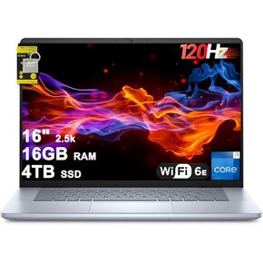 DELL Inspiron 16 Plus 7640 Business Laptop 16" 2.5k (2560x1600) 120Hz Intel 10-core i7-13620H 16GB RAM 1TB SSD Backlit Thunderbolt FHD Camera Long-Lasting Battery ExpressCharge Win11 ICP Hub