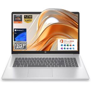 HP 2025 تم تحديثه 15.6 "250 G10 FHD Business Sliver Laptop ، Intel Core I7-1355U (64GB RAM | 2TB SSD) ، لوحة مفاتيح رقمية ، كاميرا ويب ، Windows 11 Pro ، MS Office Pro ، WiFi 6 & Bluetooth مع SXK Excessory Kit