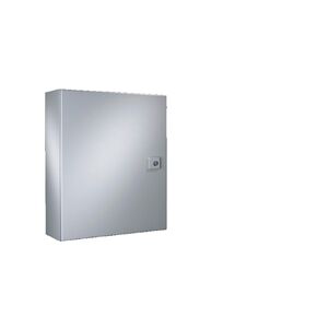 WM Series Wall-Mounted Enclosure, Carbon Steel, 15.7 x 15.7 x 8.27 inches, Single Door