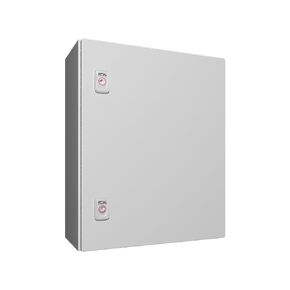 1045.000, Wall-Mounted AX Enclosure, Carbon Steel, 19.7" Height x 15.7" Width x 8.27" Depth