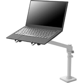 Ergotron – NX Single Laptop Arm, VESA Notebook Tray Desk Mount – for Laptops Up to 17.3 Inches, 0 to 12 lbs – White