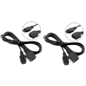 Soaying 2X 9 Pin Extension Cable for 2/3 Megadrive 2 Controller