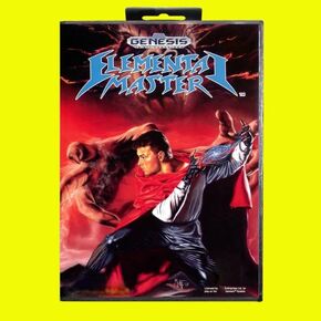 elemental Master Game Cartridge 16 Bit MD Game Card مع صندوق البيع بالتجزئة لـ Sega Mega Drive