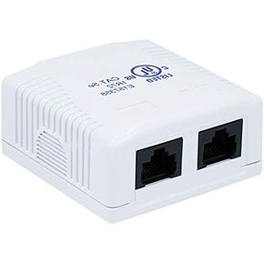 Cat5e Surface Mount Box (2-Port)
