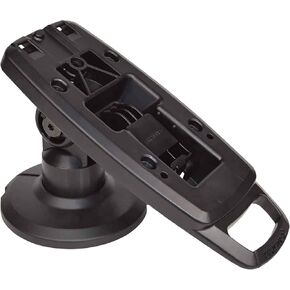 ENS Tailwind Vx805 / Vx820 3" Latch and Lock Compact Pole Mount Terminal Stand - Adhesive Installation, Black