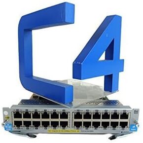 HP J9534A 24-Port Gig-T PoE+ v2 zl Module [J9534-61001] (Renewed)