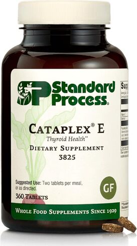Standard Process Cataplex E - Whole Food RNA Supplement and Antioxidant with D-Alpha Tocopherol Vitamin E, Beet Root, Ascorbic Acid, Inositol, Selenium, and Honey - 90 Tablets in Saudi Arabia