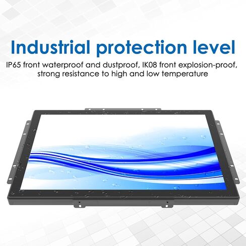 23.8 Inch 10 Points PCAP Open Frame Touch Screen LCD Display Monitors 1920x1080 Black with 1000 Nits Brightness in Saudi Arabia