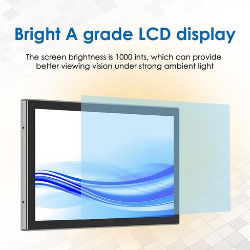 23.8 Inch 10 Points PCAP Open Frame Touch Screen LCD Display Monitors 1920x1080 Black with 1000 Nits Brightness in Saudi Arabia