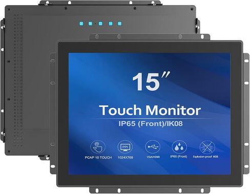 23.8 Inch 10 Points PCAP Open Frame Touch Screen LCD Display Monitors 1920x1080 Black with 1000 Nits Brightness in Saudi Arabia