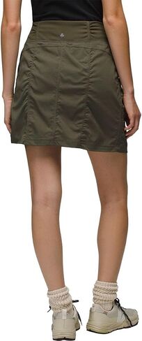 prAna Koen Skort Grey Blue MD (Women's 8-10) in Saudi Arabia