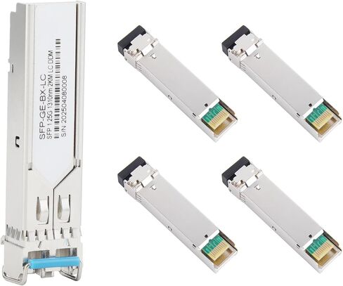 1000M Gigabit Fiber SFP MODULE MODULE STROSEIVER MODULAL - وضع واحد ، 1.25G ، 1310NM/1550NM ، 2 × LC موصل مناسب لمفتاح Ethernet (1 ، 40 كم) in Kuwait