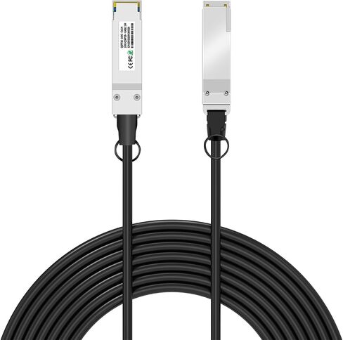 QSFP28 إلى QSFP28 DAC TWINAX Cable 5Meter/16.4ft-ل Cisco QSFP-100G-CU0.5M DAC عالية السرعة ، كابل تراهن النحاس المباشر 100GBBASE-CR in Kuwait
