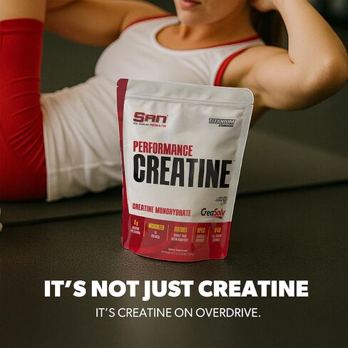 SAN Performance Creatine 300g - يدعم نمو العضلات + الأداء الرياضي - 60 وجبة in Kuwait