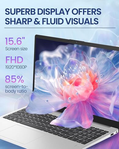 HP 2025 تم تحديثه 15.6 "250 G10 FHD Business Sliver Laptop ، Intel Core I7-1355U (64GB RAM | 2TB SSD) ، لوحة مفاتيح رقمية ، كاميرا ويب ، Windows 11 Pro ، MS Office Pro ، WiFi 6 & Bluetooth مع SXK Excessory Kit in Kuwait