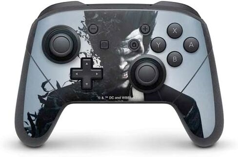 Skinit Decal Gaming Skin Compatible with Nintendo Switch Pro Controller - Officially Licensed DC Comics Arkham Origins Joker Arkham Design in Saudi Arabia