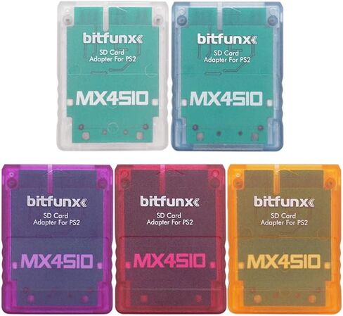 Replacement Card Reader for PS2 MX4SIO SIO2SD Memory Card Adapter for Secure Digital TF Card (Card not Included) (Purple for TF) in Saudi Arabia