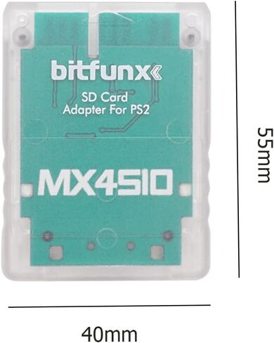 Replacement Card Reader for PS2 MX4SIO SIO2SD Memory Card Adapter for Secure Digital TF Card (Card not Included) (Purple for TF) in Saudi Arabia