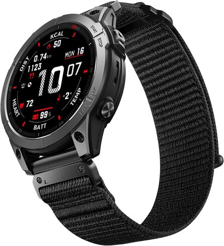 Compatible with Garmin Instinct Watch Bands - for Garmin Fenix E/8/7/7 Pro/6/6 Pro/5/5 Plus/Instinct 3 2/Forerunner 965/955/945/935/745/Approach S70 47mm/S62/S60/Epix 2 Pro 47mm/Quatix 7/6/5 in Saudi Arabia