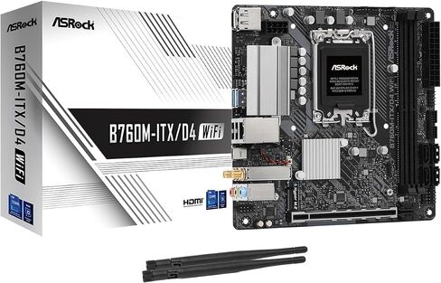 ASRock B760M-H/M.2 DDR5 (Intel LGA 1700) Micro ATX in Saudi Arabia
