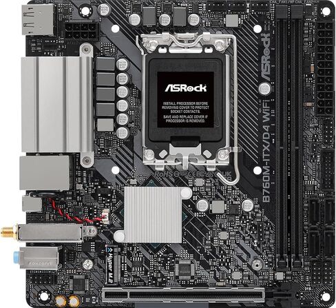 ASRock B760M-H/M.2 DDR5 (Intel LGA 1700) Micro ATX in Saudi Arabia