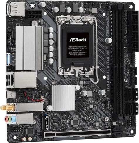 ASRock B760M-H/M.2 DDR5 (Intel LGA 1700) Micro ATX in Saudi Arabia