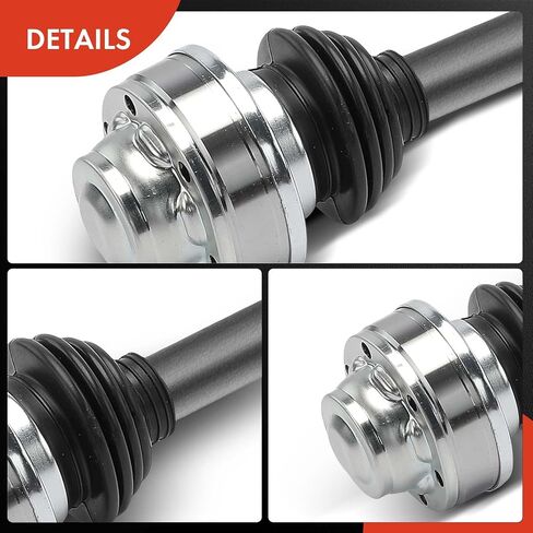 A-Premium CV Axle Shaft Assembly Compatible with Volkswagen Tiguan 2018-2019, Arteon 2019 & Audi Q3 2019, TT Quattro 2016-2019, 2.0L, Rear Left Driver Side, Replace# 3Q0501203 in Saudi Arabia
