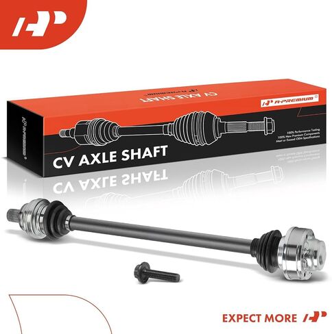 A-Premium CV Axle Shaft Assembly Compatible with Volkswagen Tiguan 2018-2019, Arteon 2019 & Audi Q3 2019, TT Quattro 2016-2019, 2.0L, Rear Left Driver Side, Replace# 3Q0501203 in Saudi Arabia