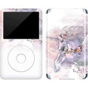 Skinit Decal MP3 Player Skin Compatible with iPod Classic (6th Gen) 80GB - Originally Designed Spring Flight Unicorn Design
