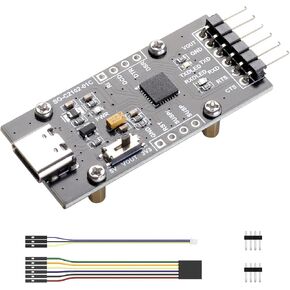 SG-C2102-01C USB to UART Converter (CP2102 Chip) Type-C Interface with 3.3V/5V Switch - for Raspberry Pi/Arduino/STM32