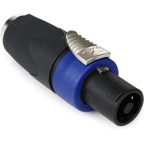 Hosa NA4LJX Neutrik Speaker Adaptor, 1/4 in TS to speakON