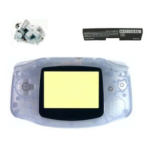 TECKEEN Replacement Transparent Full Housing Shell Pack Case Accessories for Gameboy Advance Gaming Device Accessories Parts B