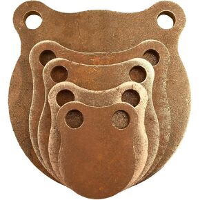 1/2" Thick AR500 Steel Shooting Targets 3" 4" 5" 6" 8" Gong Set