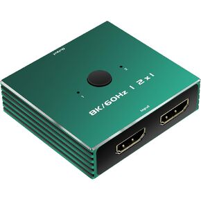 HDMI Switcher 4K 120Hz 2 in 1 Out hdmi Switch 2 in 1 Out 4k 120hz