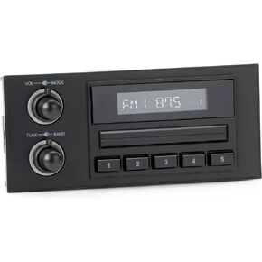RetroSound Newport 1.5 DIN Direct-fit Radio Stereo AM/FM (NEW-M2-270-670)