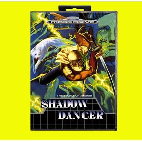 Shadow Dancer Game Card 16 Bit MD Game Card With EUR Cover Retail Box For Sega MegaDrive & Genesis