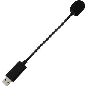 Microphone for Gaming Flexible Condenser Mic Plug and Play Design Compatible with Laptops for Streaming and Online Classes