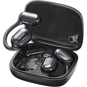 MINISO MS162 Translation Earbuds Real Time OWS Open Ear AI Translator Earbuds Wireless Bluetooth Earphones Support 150 Languages Translator Earbuds Bluetooth Translation for iOS & Android