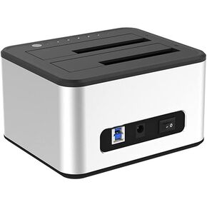Aluminum Dock Station 2.5" Case Hard Disk Enclosure Case Usb3.0 Case 3.5 External HDD Docking Station for 6tb