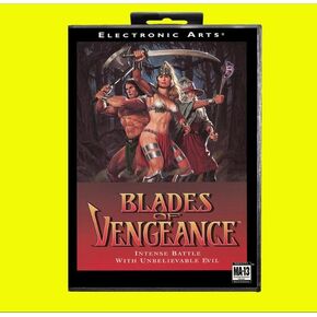 خرطوشة لعبة Glades of Vengeance Startridge 16 Bit MD مع صندوق البيع بالتجزئة لـ Sega Mega Drive
