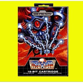 Truxton Game Cartridge 16 Bit MD Game مع صندوق بيع بالتجزئة لـ Sega Mega Drive