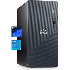 Dell Inspiron 3910 Business Desktop Computer, 12th Gen Intel Core i5-12400, Windows 11 Pro, 16GB RAM, 512GB SSD, Intel UHD Graphics, Bluetooth, WiFi, Keyboard & Mouse,Mist Blue