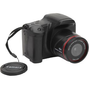16MP Digital Camera with 16X Zoom, 1080P Video, 2.4 Inch Anti Shake Display, Compact Photography and Camera for Travel