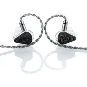 Moondrop x Crinacle Dusk 2DD+2BA+2Planar in-Ear Headphone with 0.78 2 Pin 3.5mm/DSP Replaceable Cables